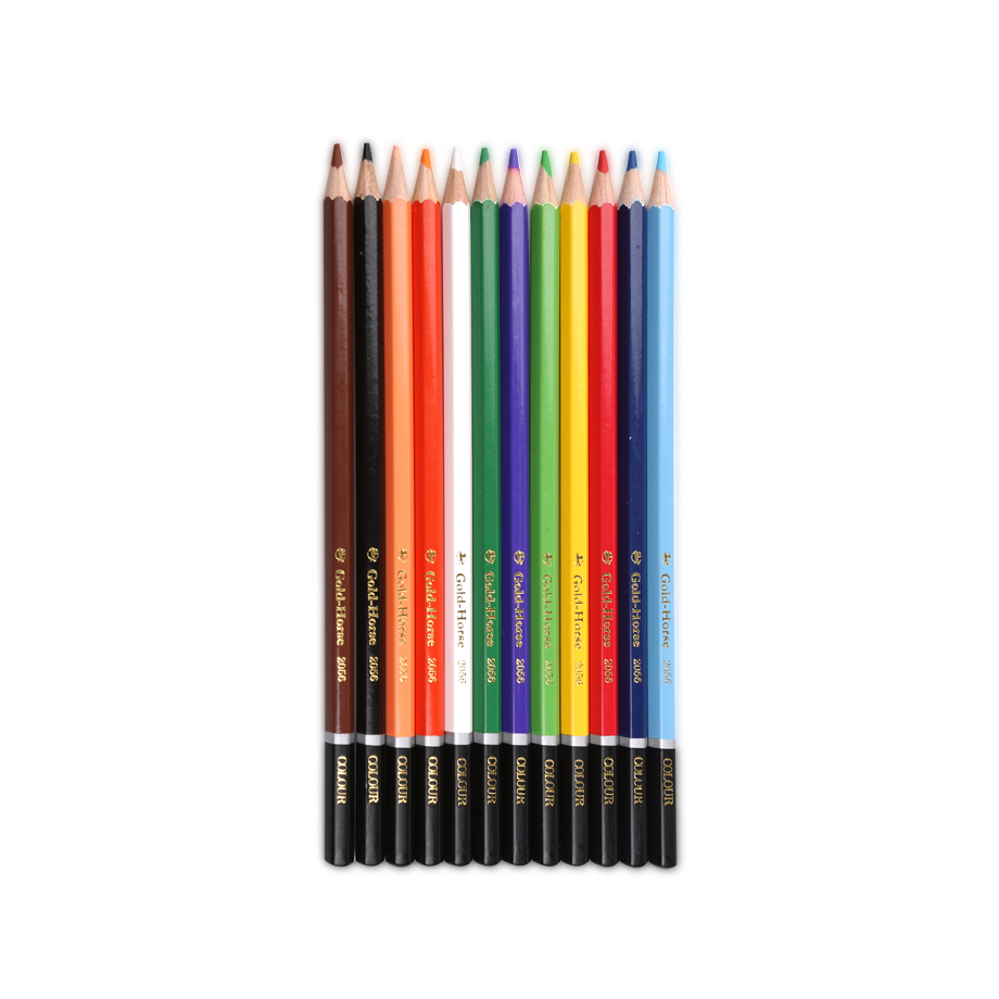 2056Hexagonal color pencil, dipping end