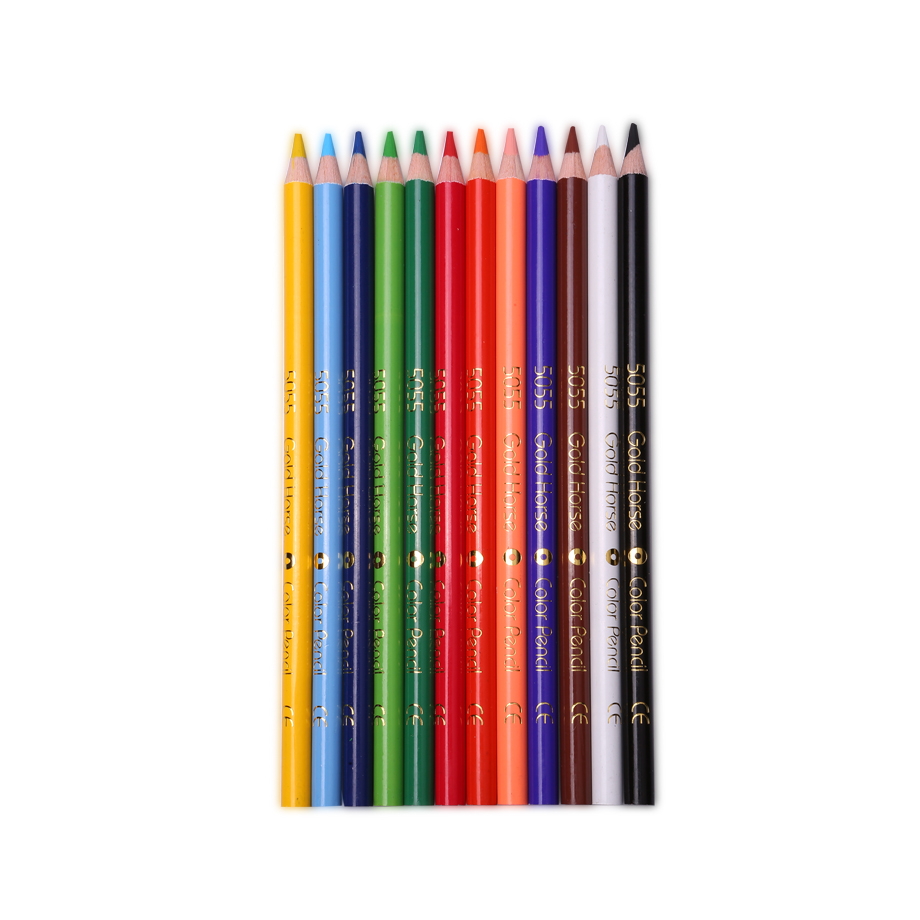 5055Round shape color pencil