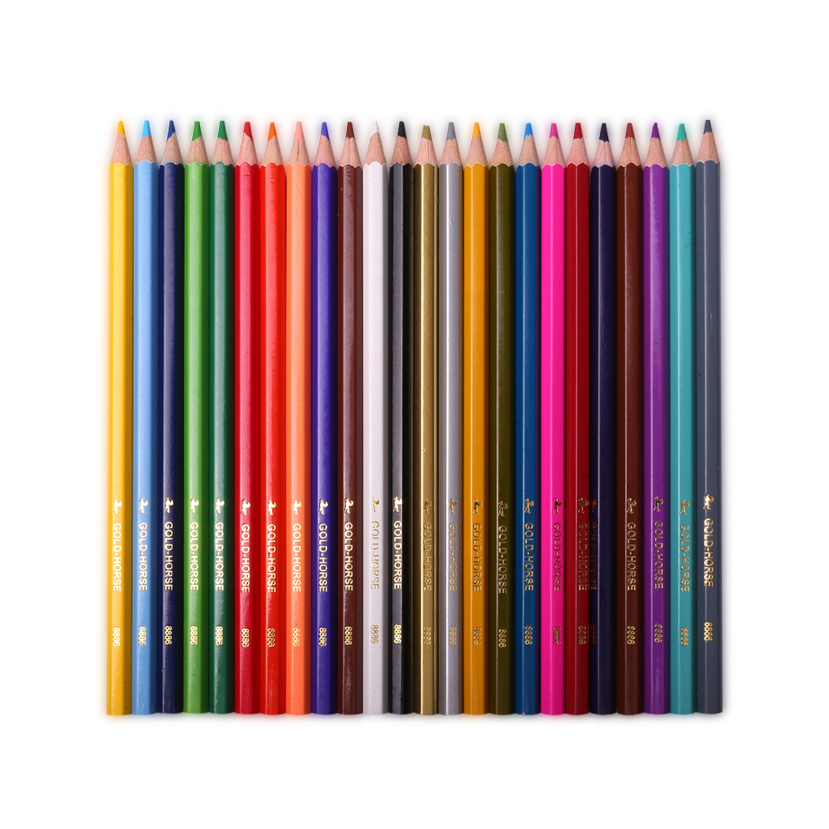 8886Hexagonal color pencil, superior lead