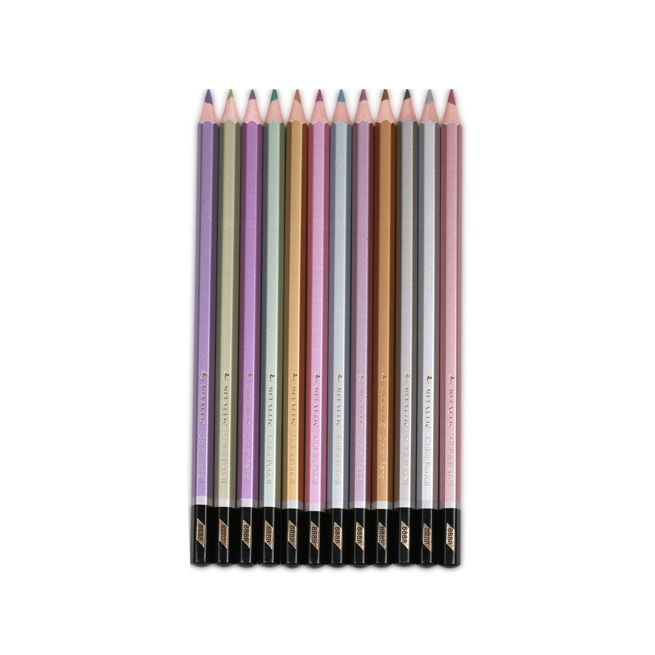 8888Metallic colored pencil, dipping end